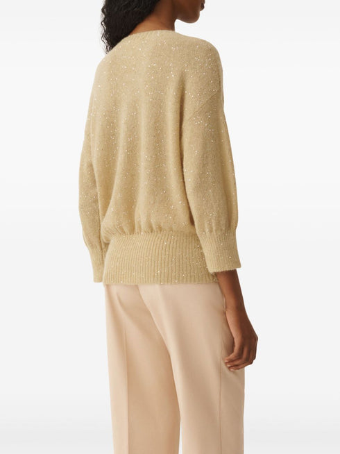 sequined sweater